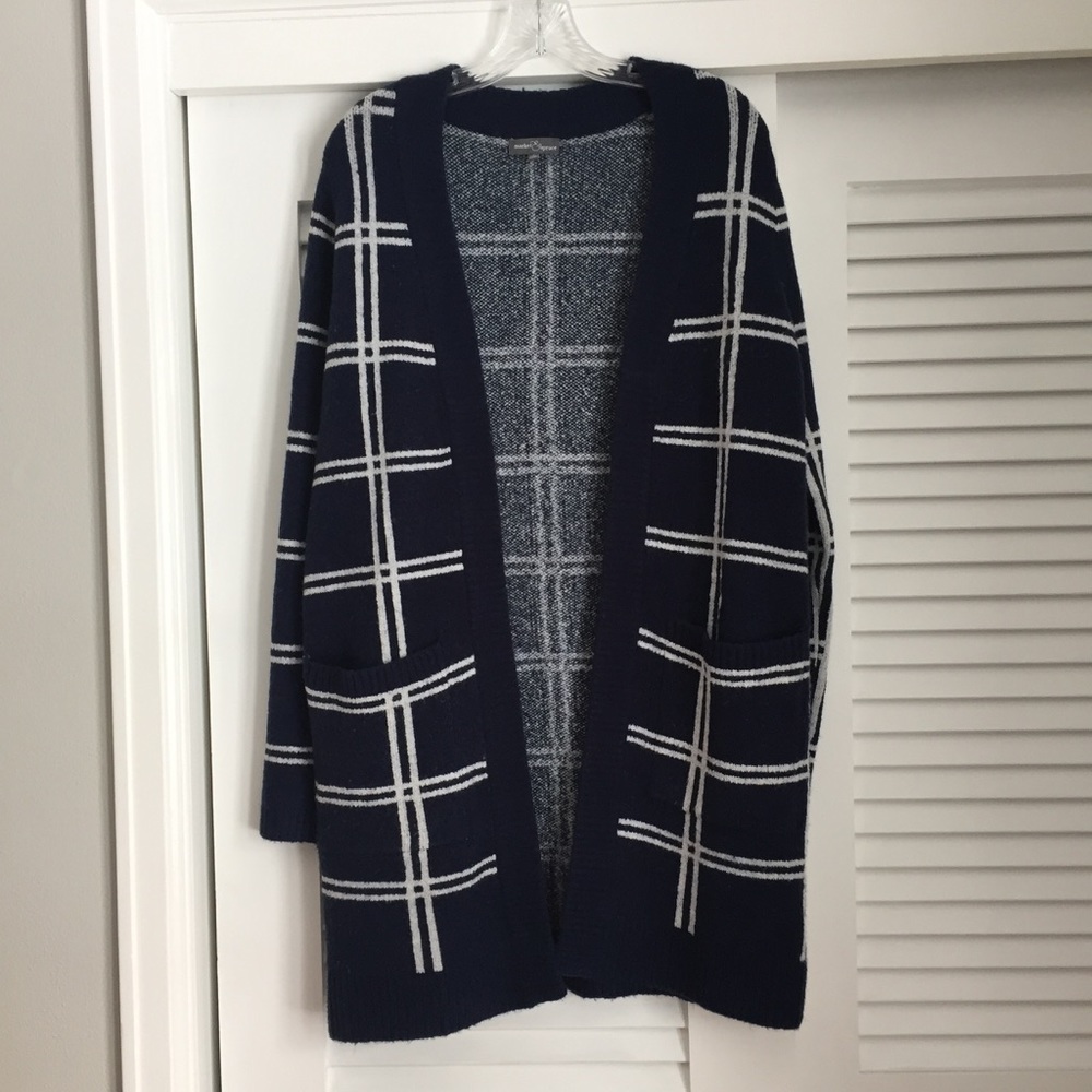 Stitch Fix Long blue cardigan